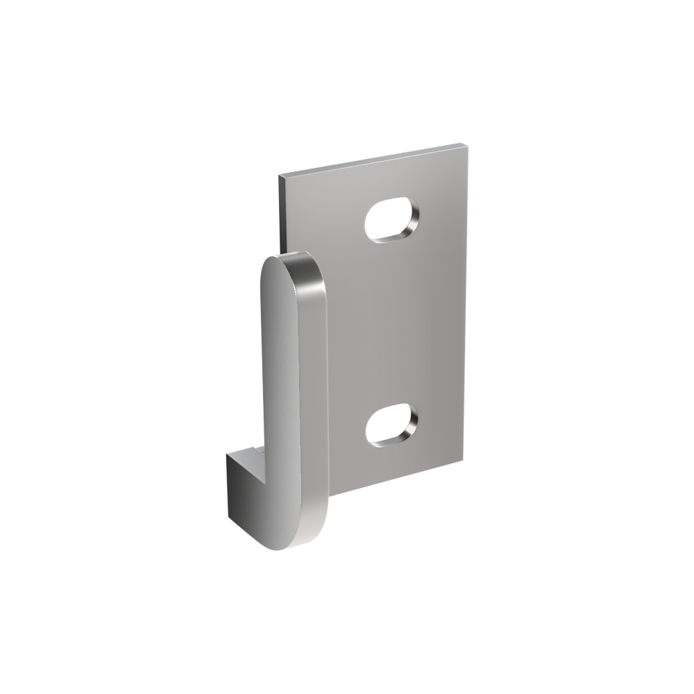 Metlam 103 right and left hand lift-off staples, metal staple tools for secure fastening, shown on a neutral background.