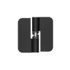 106C Gravity Hinge (Each) ? Concealed - With Screw Fixings in Designer Black