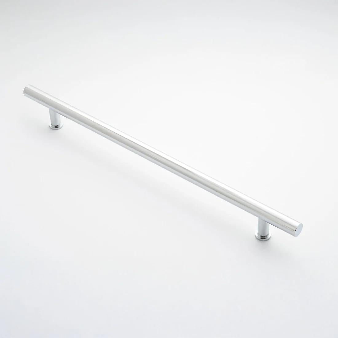 Strand 450mm Door Pull - Rear Fix - Polished Chrome in Polished Chrome
