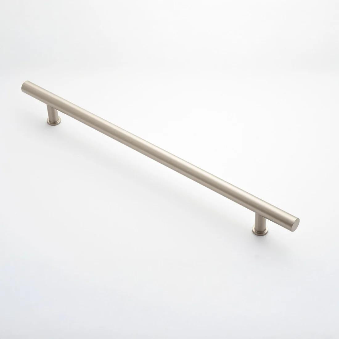 Strand 450mm Door Pull - Rear Fix - Dull Brushed Nickel in Dull Brushed Nickel