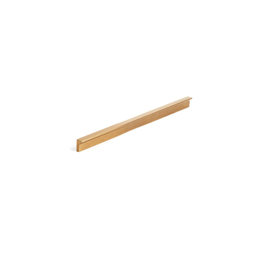 ANGLE PULL HANDLE 128MM BRUSHED DARK BRASS in Brushed Dark Brass