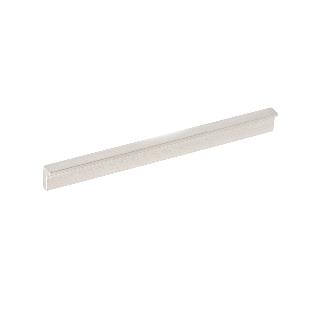 ANGLE PULL HANDLE 128MM DULL BRUSHED NICKEL in Dull Brushed Nickel
