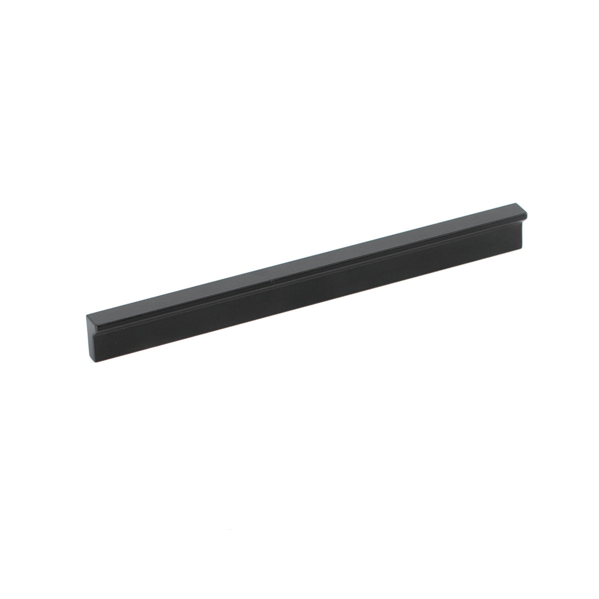 ANGLE PULL HANDLE 128MM MATT BLACK in Matt Black