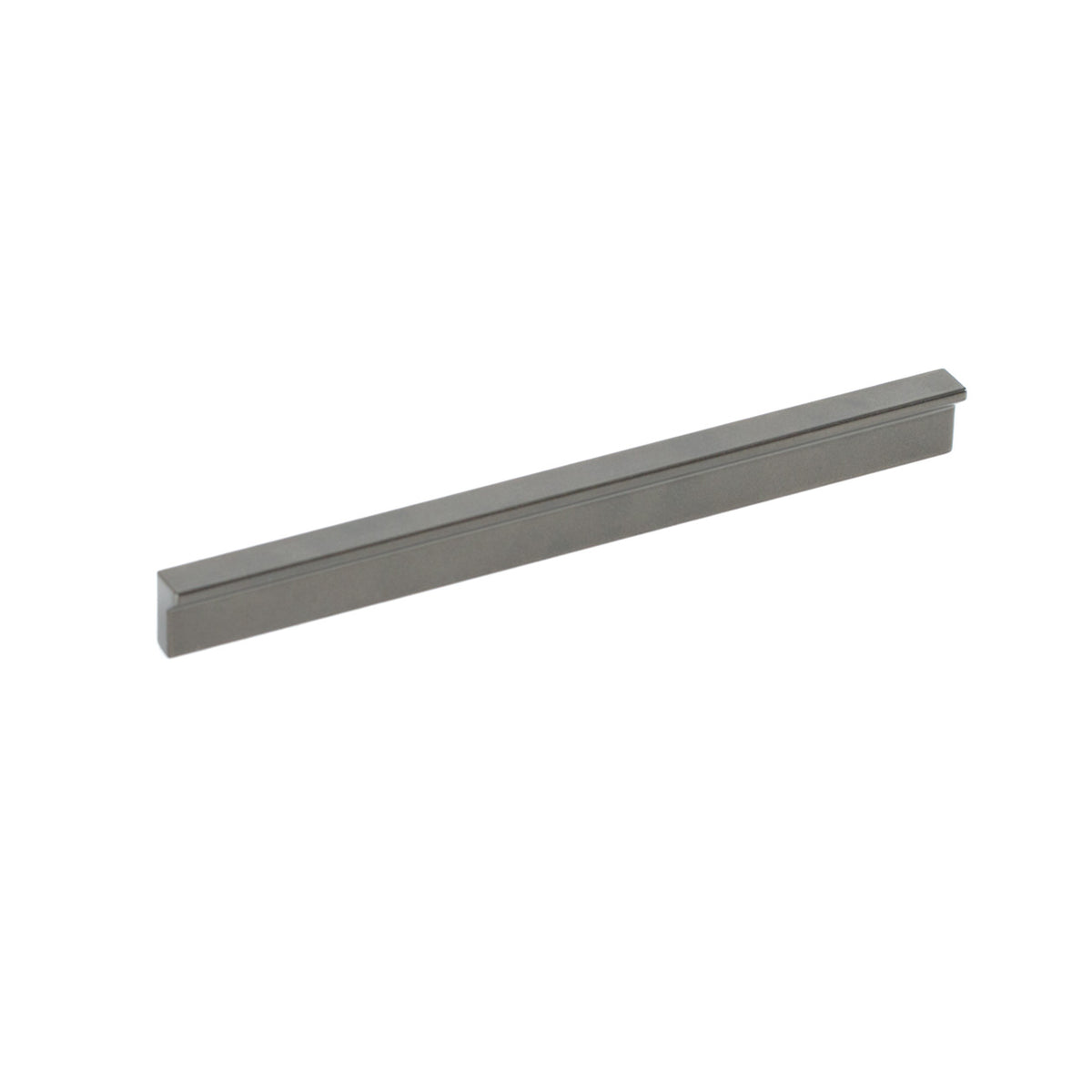 ANGLE PULL HANDLE 192MM METALLIC GREY in Metallic Grey