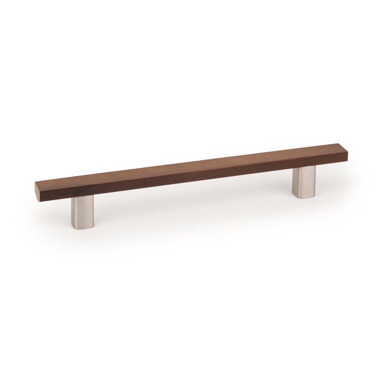 Momo Ara Timber D Handle 160mm In Walnut in Walnut