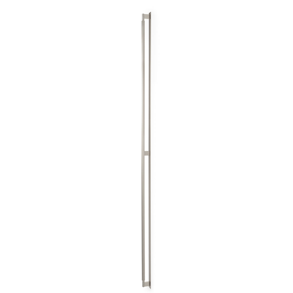 ARPA DHANDLE AND BACKPLATE 1178MM DULL BRUSHED NICKEL in Dull Brushed Nickel