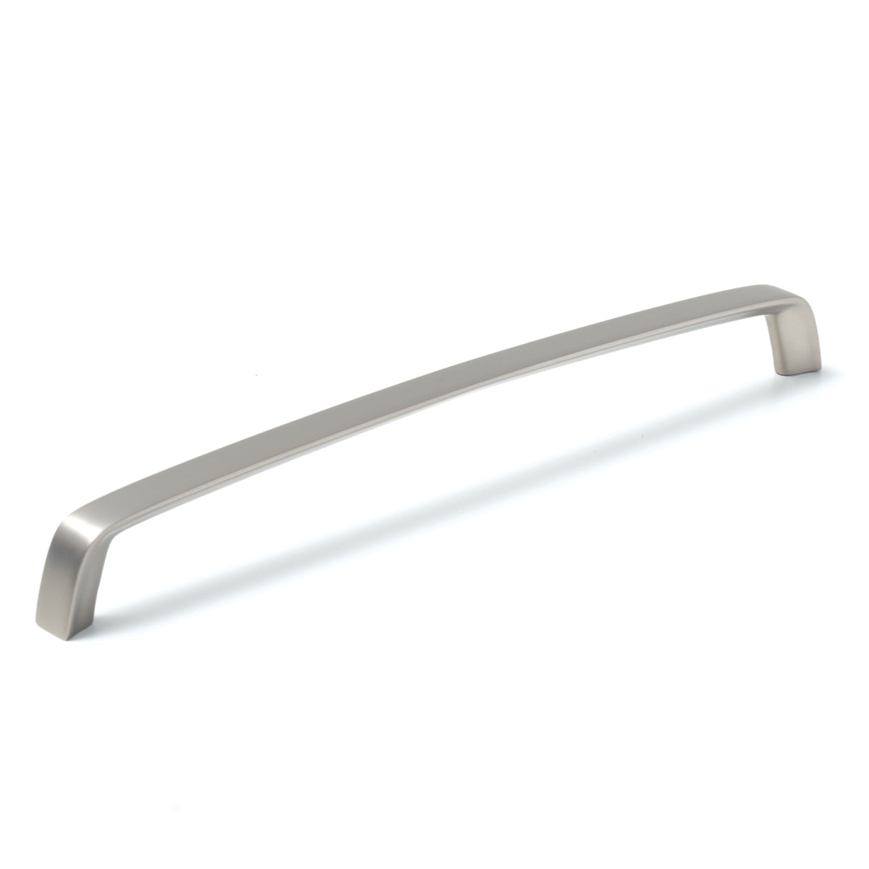 MOMO ACUTO D HANDLE 320MM DULL BRUSHED NICKEL in Dull Brushed Nickel