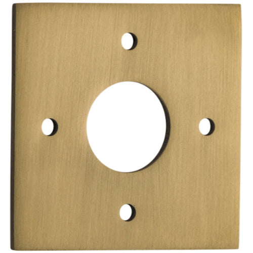 Adaptor Plate (Pair) Square Rose Brushed Brass H60xW60mm in Brushed Brass
