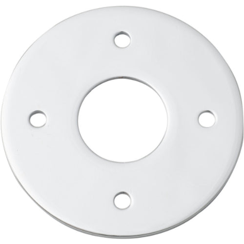 Adaptor Plate (Pair) Round Rose Polished Chrome D60mm in Polished Chrome