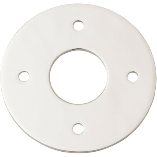 Adaptor Plate Pair Round Rose Polished Nickel D60mm in Polished Nickel