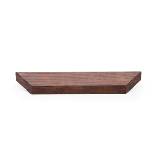 BARCCO TIMBER PULL HANDLE 160MM WALNUT in Walnut