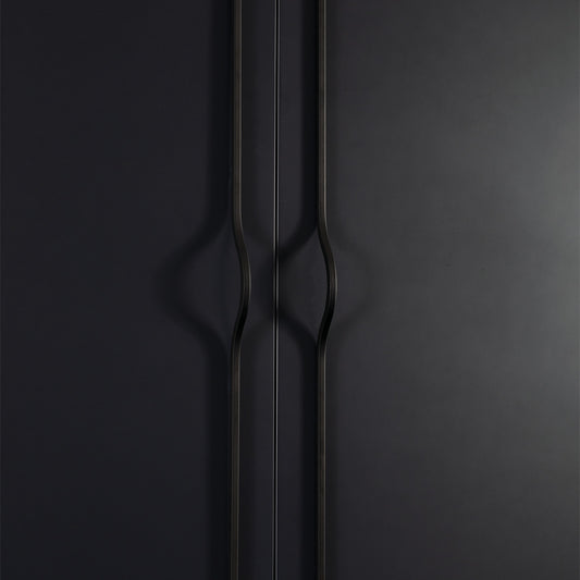 BRAVE BOW HANDLE 1120MM MATT BLACK in Matt Black