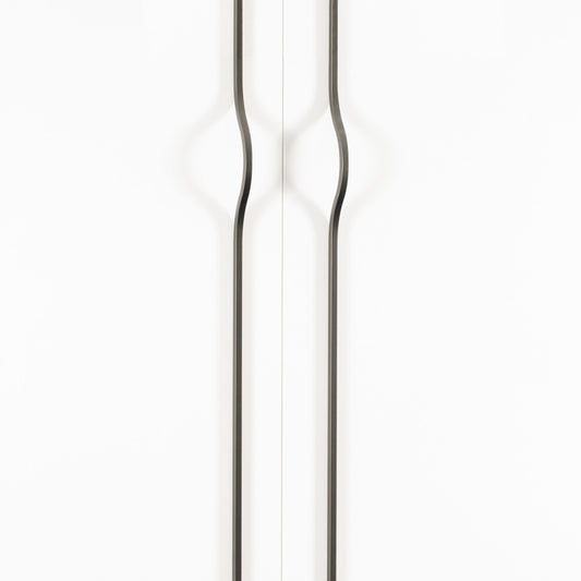BRAVE BOW HANDLE 1120MM METALLIC GREY in Metallic Grey