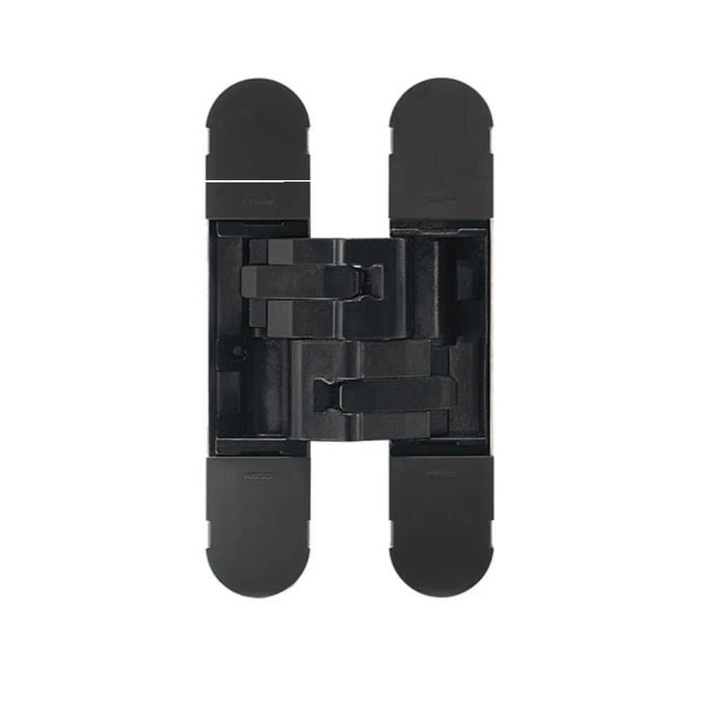 150kg Fully Concealed 3D Hinge: MATT BLACK in Matt Black