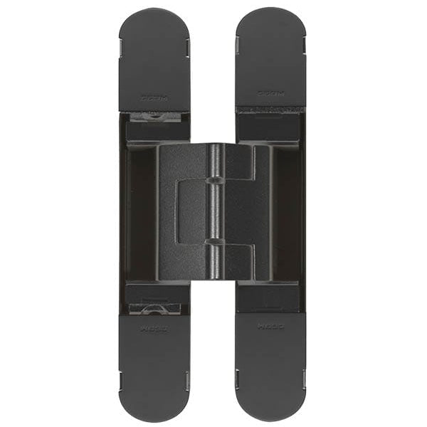 75Kg Fully Concealed 3D Hinge – Black in Black