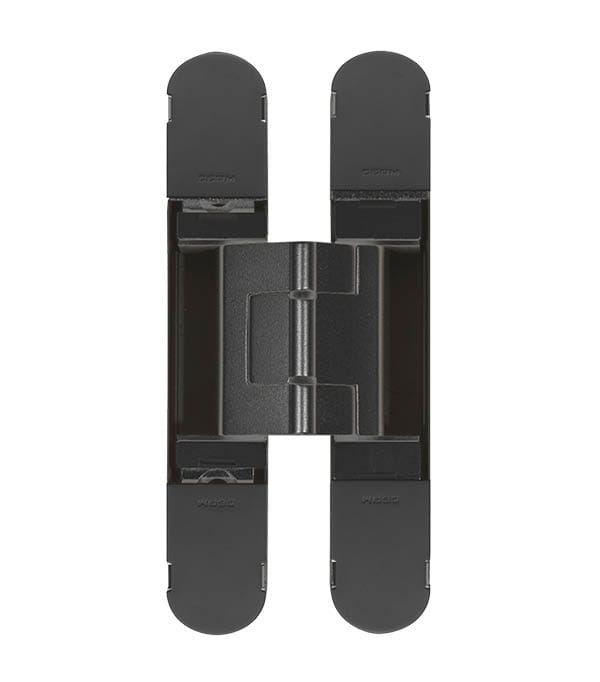 75Kg Fully Concealed 3D Hinge – Black in Black
