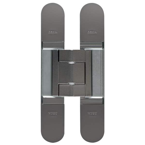 75Kg Fully Concealed 3D Hinge – Satin Nickel in Satin Nickel