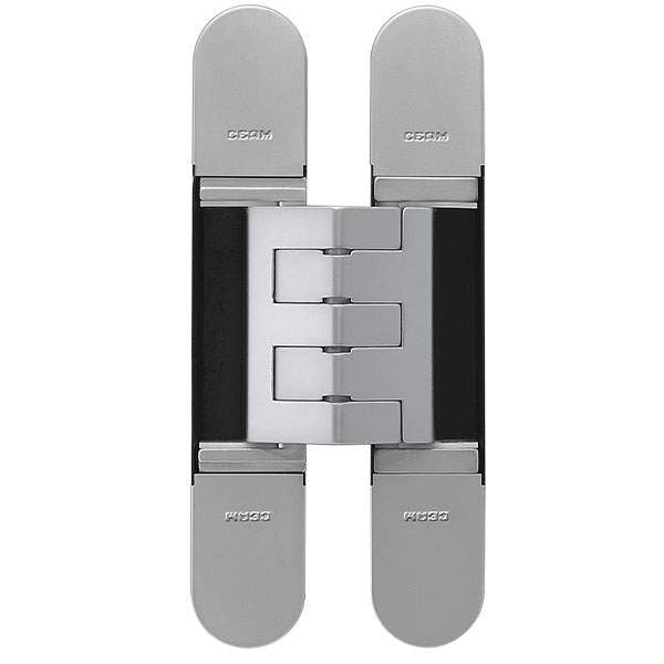 175Kg Fully Concealed 3D Hinge – Polished Chrome in Polished Chrome