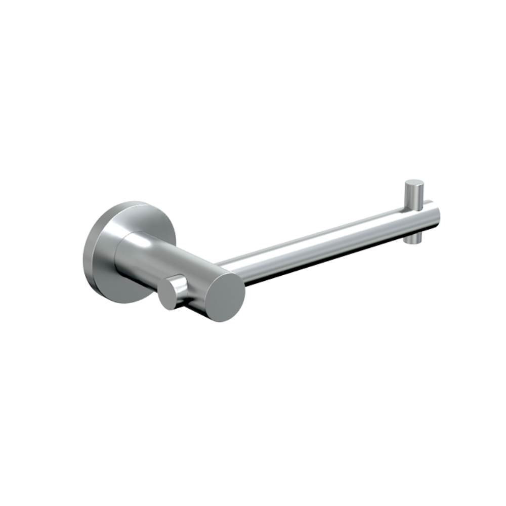 Single Toilet Roll Holder SS in Satin Stainless