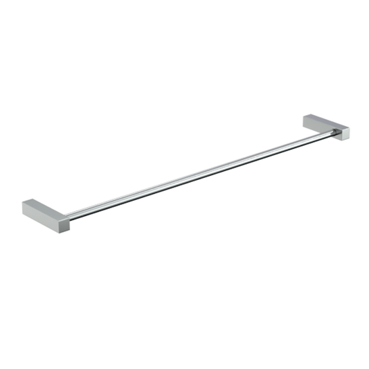Paterson Square Towel Bar 750mm PSS in Polished Stainless Steel