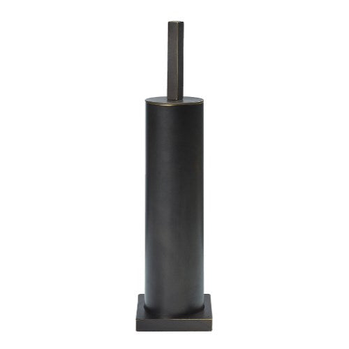 TOILET BRUSH HOLDER BRASS/AGED BRONZE in Aged Bronze