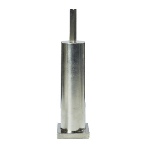TOILET BRUSH HOLDER BRASS/OLD SILVER in Old Silver