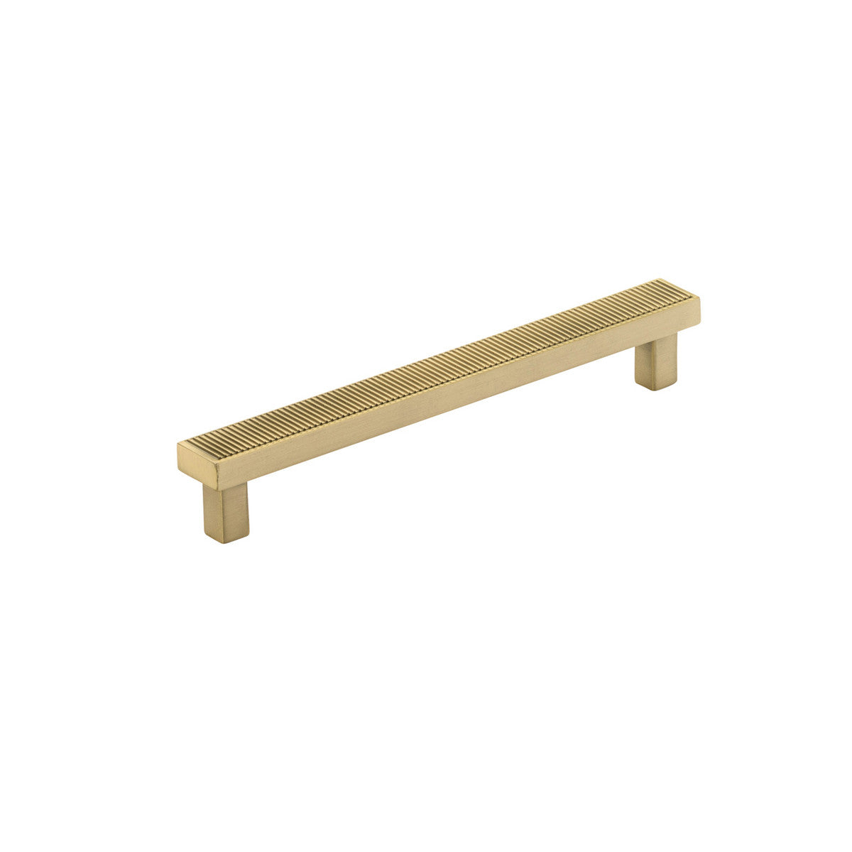 Momo Barrington bar cabinet pull handle in matte bronze finish, sleek and modern design for furniture hardware.