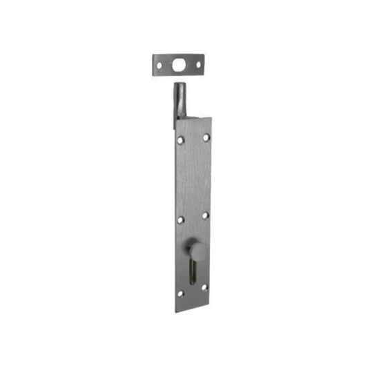 Brushed Nickel Reverse Barrel Bolt, 150 x 31mm in Brushed Nickel