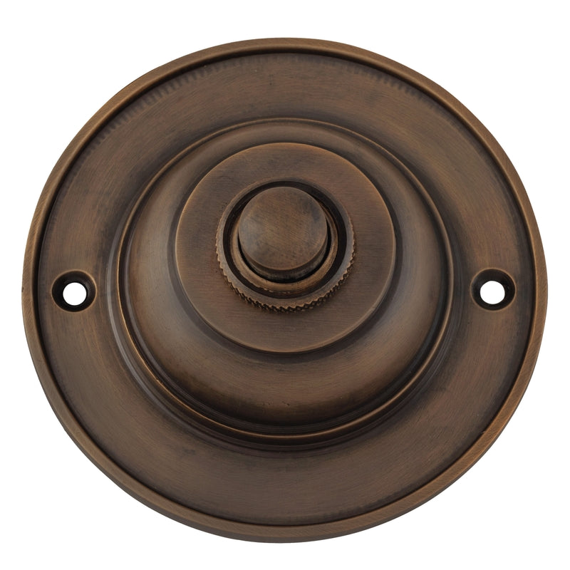 Bell Press Classic Round Antique Brass D75mm in Antique Brass