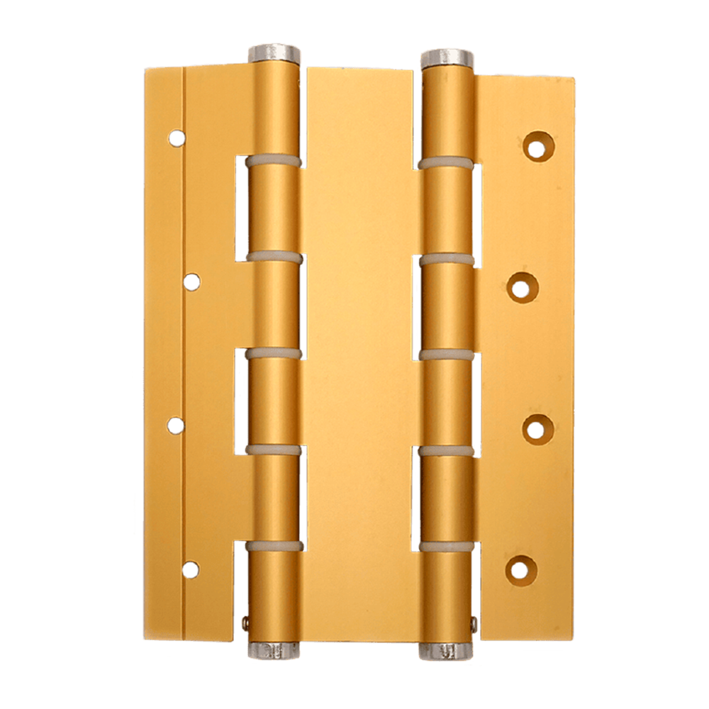 Justor DA180 Spring Hinge: Gol in Gold Anodised