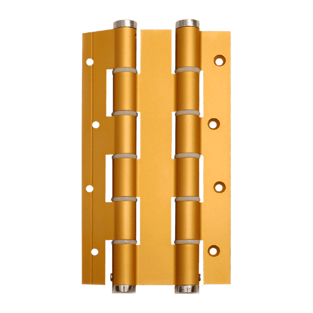 Justor DA180E Spring Hinge: Go in Gold Anodised