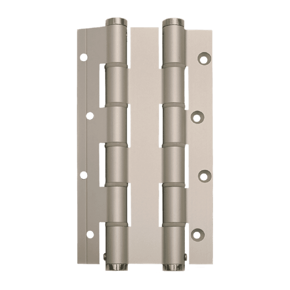 Justor DA180E Spring Hinge: Si in Silver Anodised