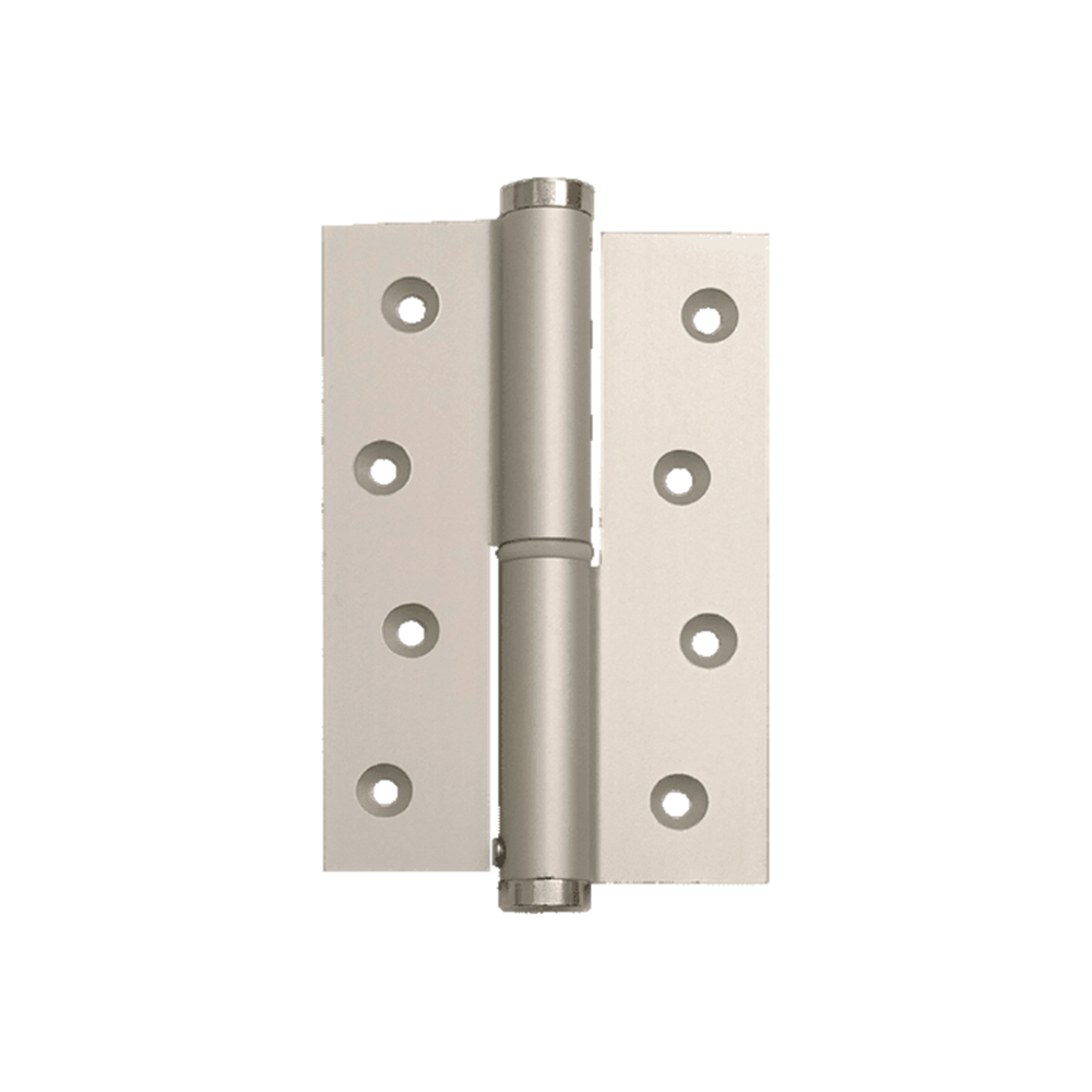 Justor L/Off Spring Hinge RH:S in Silver Anodised