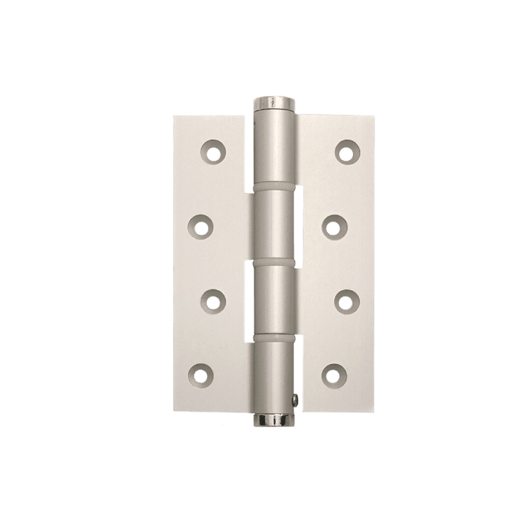 Justor SA120 Spring Hinge: SIL in Silver Anodised