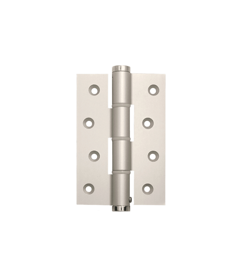 Justor SA120 Spring Hinge: SIL in Silver Anodised