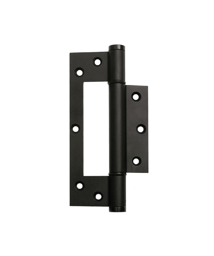 JUSTOR ST150 SPRING HINGE: BLK in Black Anodised