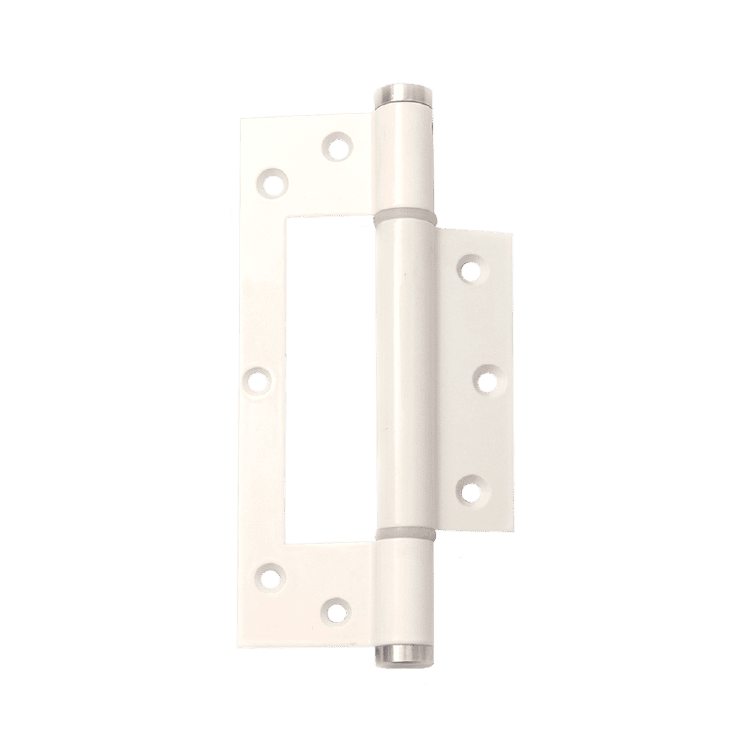 JUSTOR ST150 SPRING HINGE: WHT in White Powder Coat