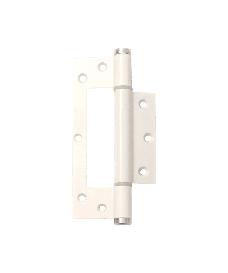JUSTOR ST150 SPRING HINGE: WHT in White Powder Coat