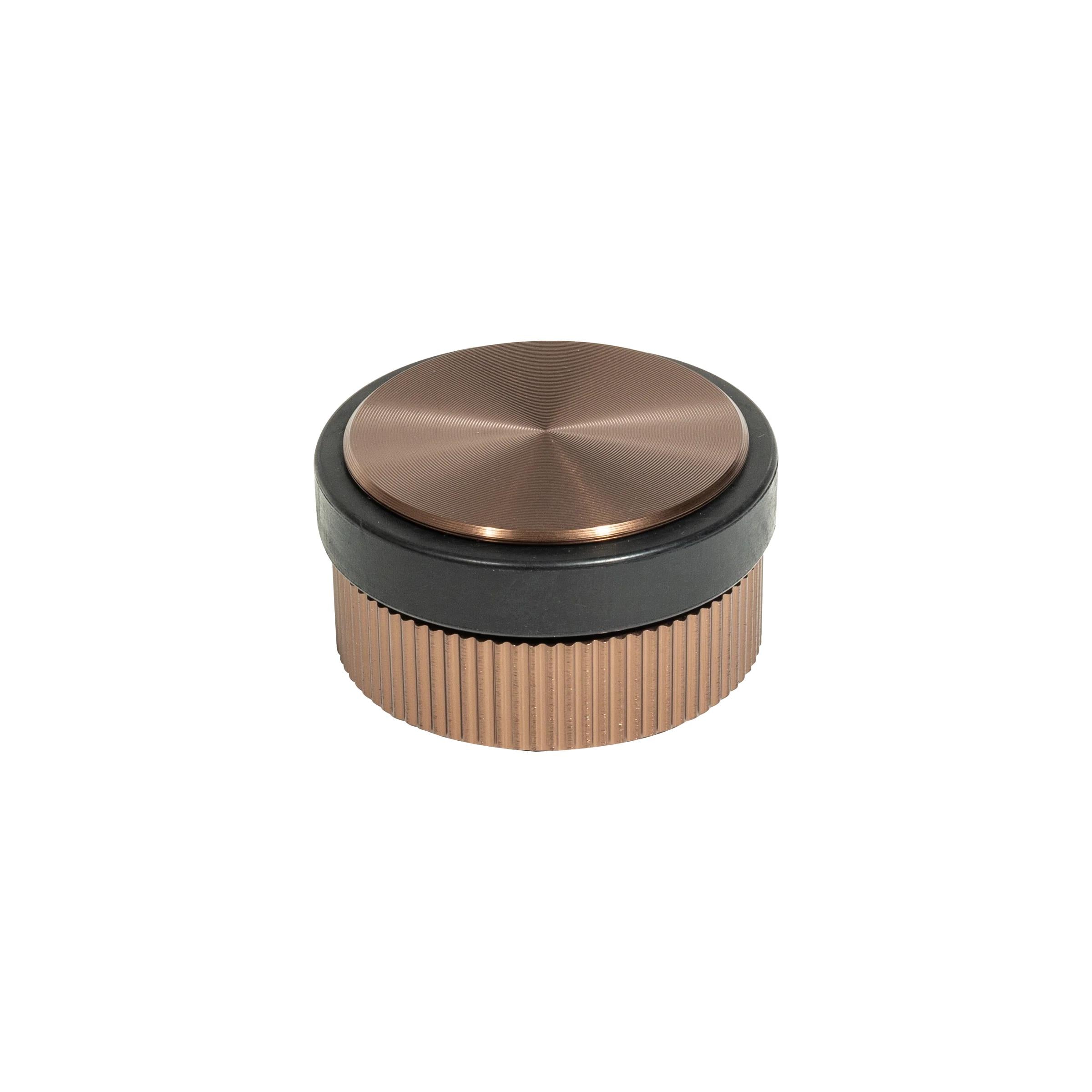 MOMO HANDLES BROOKLYN DOOR STOP 62MM BRUSHED BRONZE in Brushed Bronze