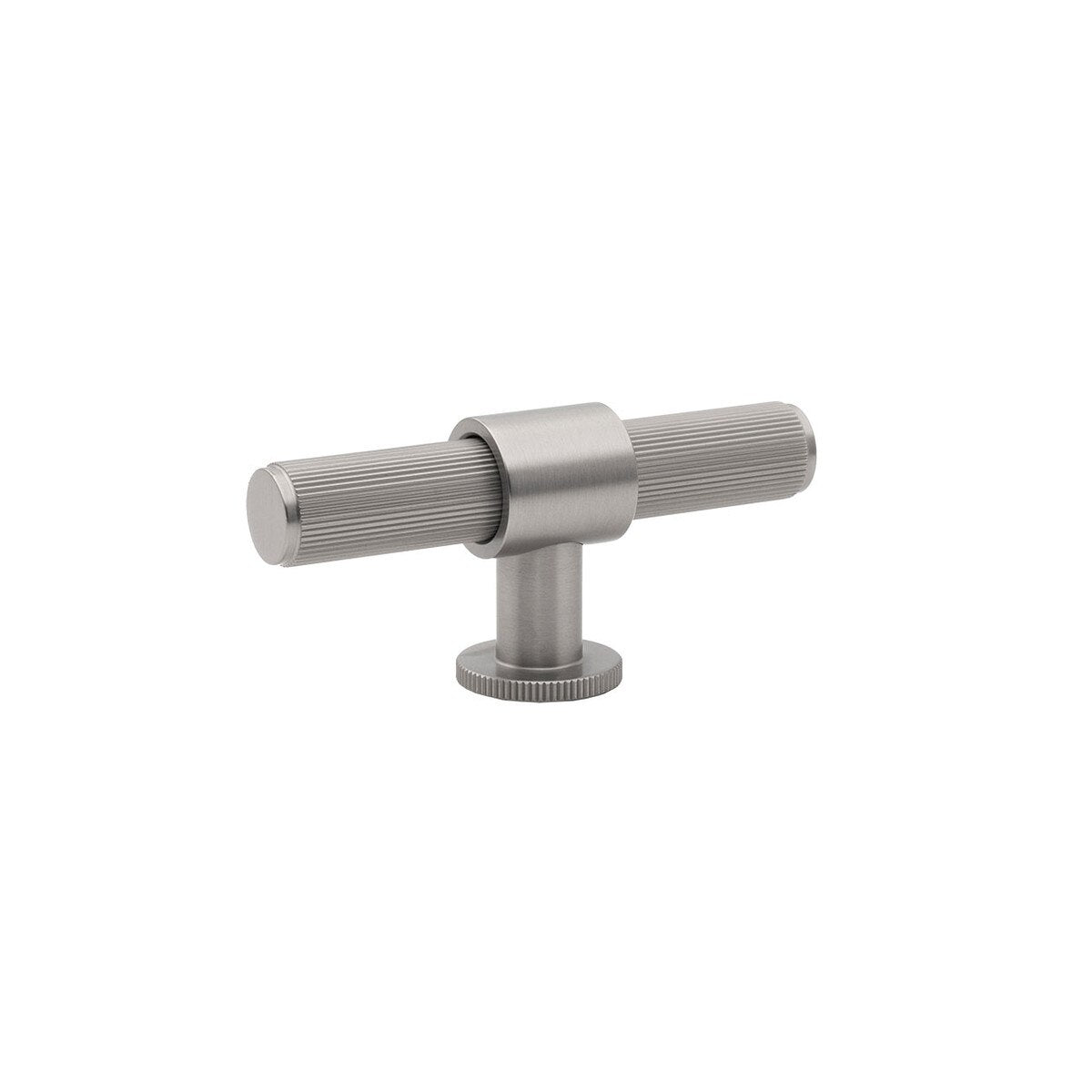 MOMO BELGRAVIA LINED 82MM SOLID BRASS T KNOB DULL BRUSHED NICKEL in Dull Brushed Nickel