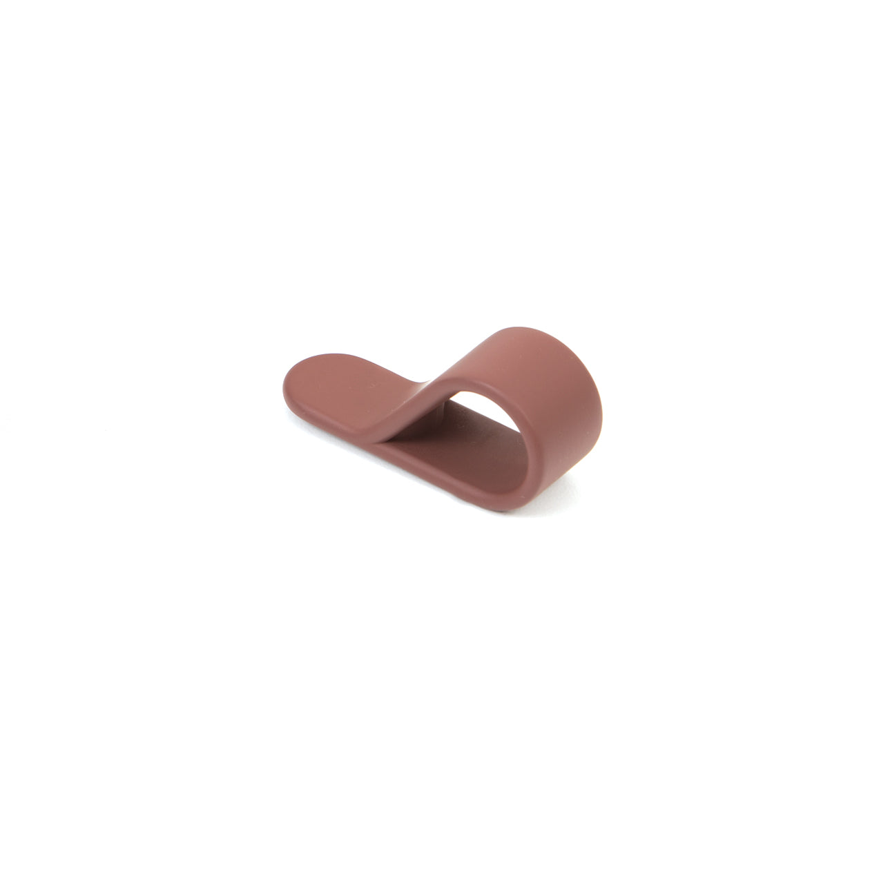 Momo BELT Loop Knob in black with red details, designed for automotive gear shifters and interior accents.