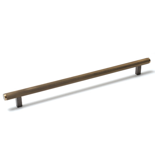 BELLEVUE 416MM SOLID BRASS LINED APPLIANCE PULL DARK BRUSHED BRASS in Dark Brushed Brass