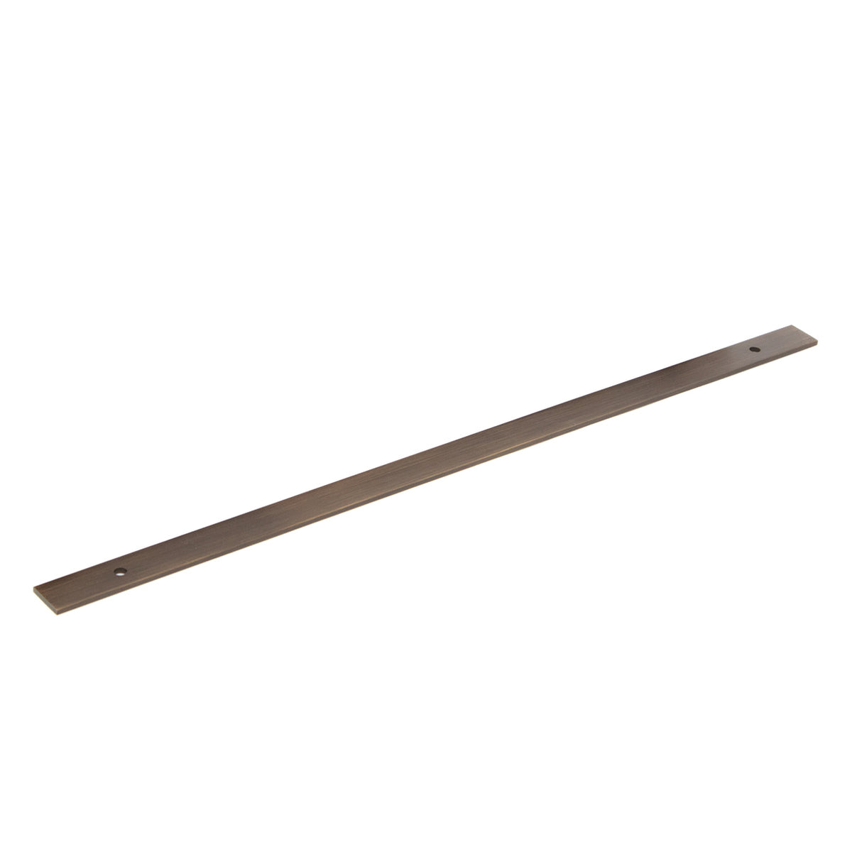 BELLEVUE 416MM SOLID BRASS PLAIN BACKPLATE BRONZE in Bronze