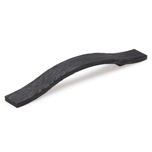 CALIN TIMBER BOW HANDLE 160MM BLACK WOODGRAIN in Black WoodGrain