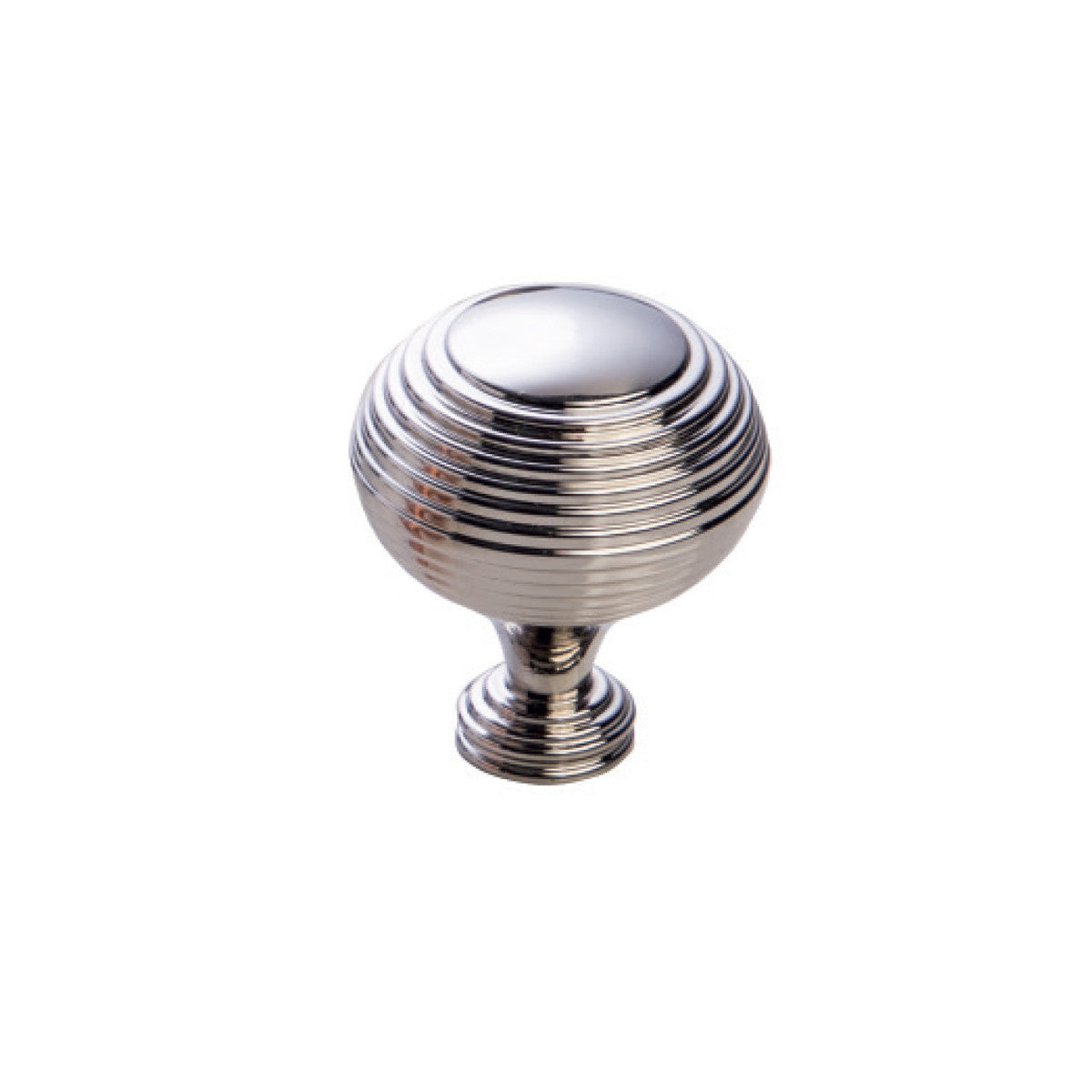 CATONA CONCENTRIC ROUND KNOB 32MM POLISHED NICKEL in Polished Nickel