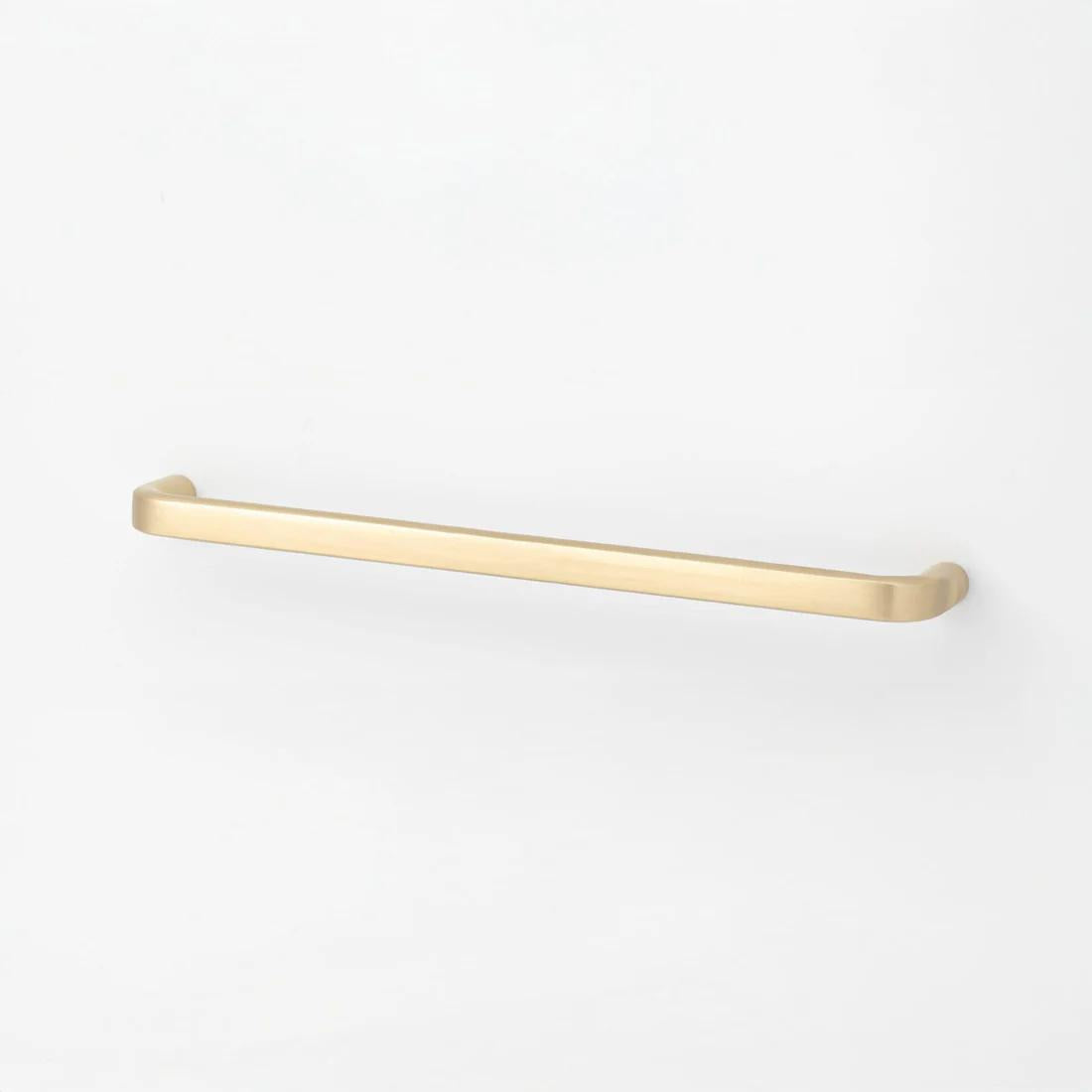 Reed 224mm Handle - Satin Brass in Satin Brass