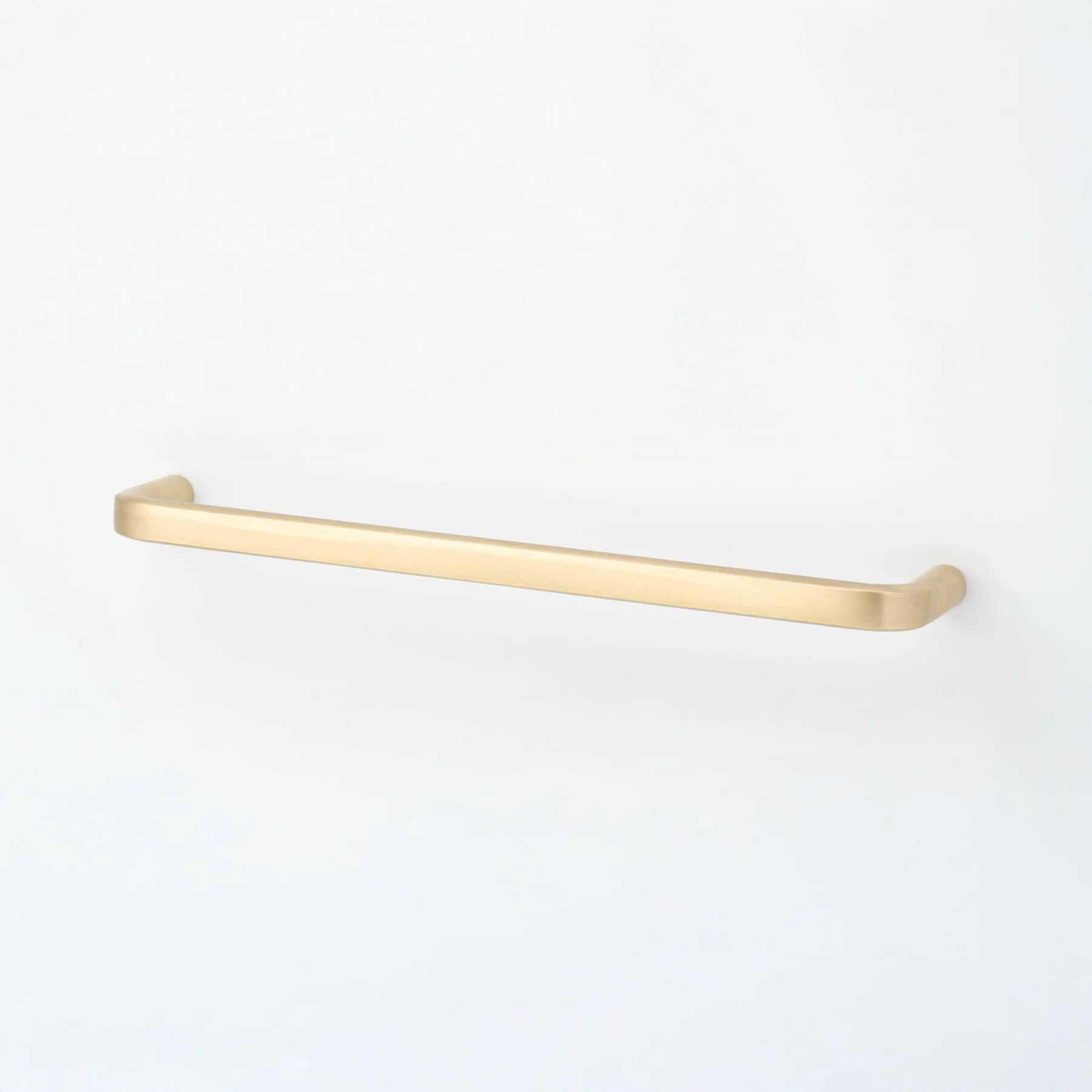 Reed 224mm Accessibility Height Handle - Satin Brass in Satin Brass