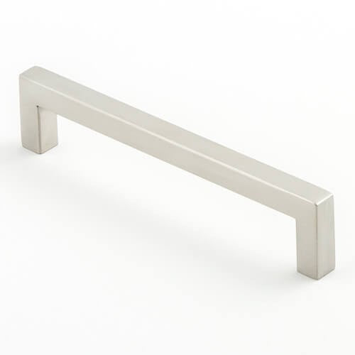 Castella Slate Cabinet Pull Handle in Satin Stainless