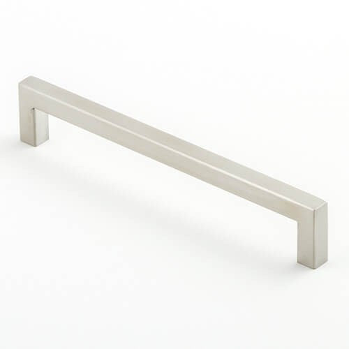 Castella Slate Cabinet Pull Handle in Satin Stainless