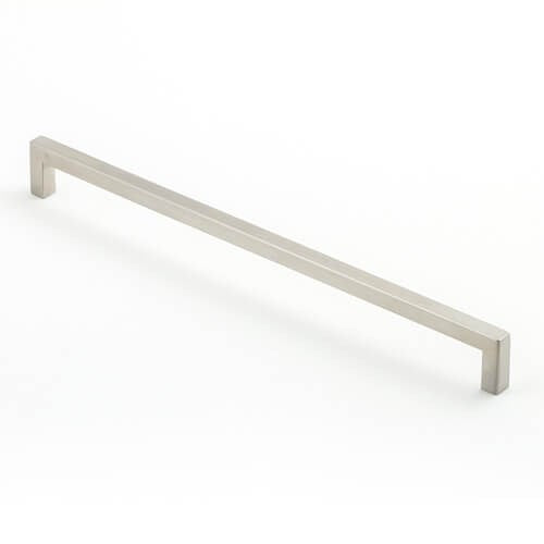 Castella Slate Cabinet Pull Handle in Satin Stainless
